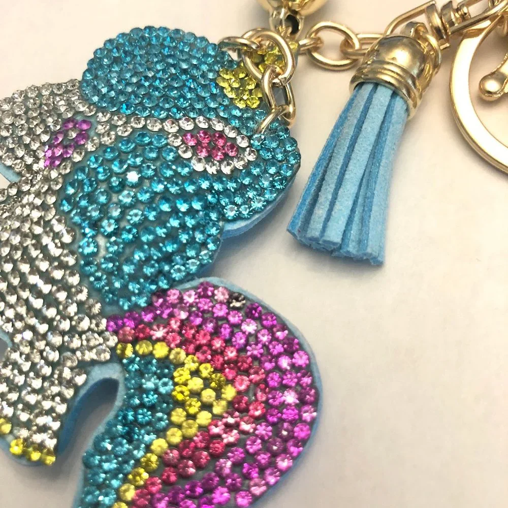 Crystal Unicorn Keychain + Bag Charm